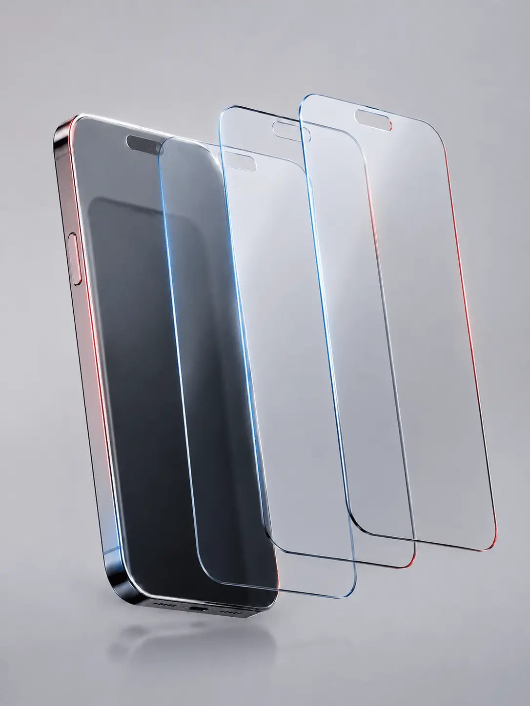 Verre Trempé iPhone - Protection Écran Anti-Rayures