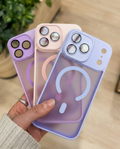 Coque Translucide Contours Colorés MagSafe iPhone